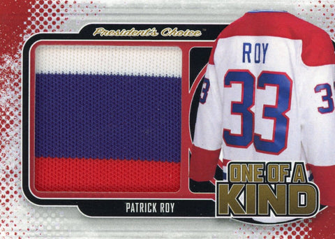Patrick Roy (Montreal) One of a Kind 1/1