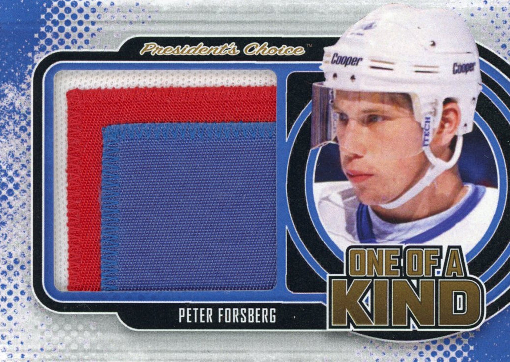 Peter Forsberg (Quebec) One of a Kind 1/1