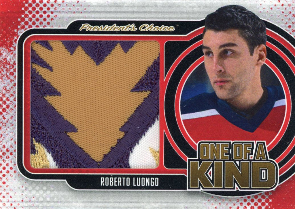 Roberto Luongo One of a Kind 1/1