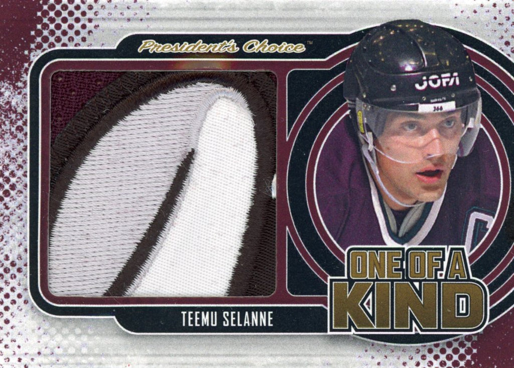 Teemu Selanne (Anaheim #3) One of a Kind 1/1