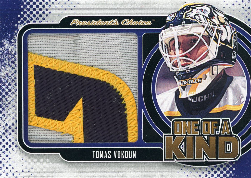 Thomas Vokoun One of a Kind 1/1