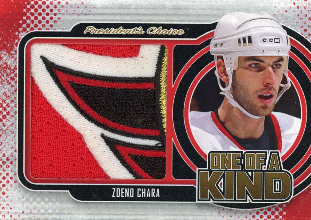Zdeno Chara One of a Kind 1/1