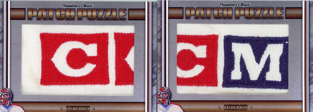 Patrick Roy Puzzle Cards