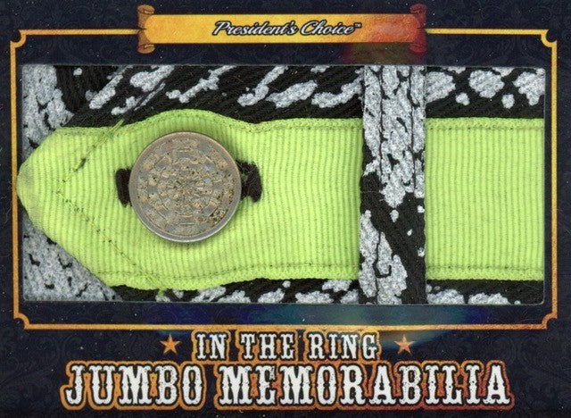 Randy Savage In the Ring Jumbo Memorabilia Gold 1/1