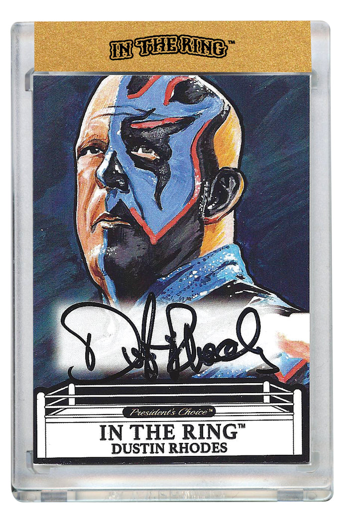 Dustin Rhodes In the Ring Autograph Card (20)