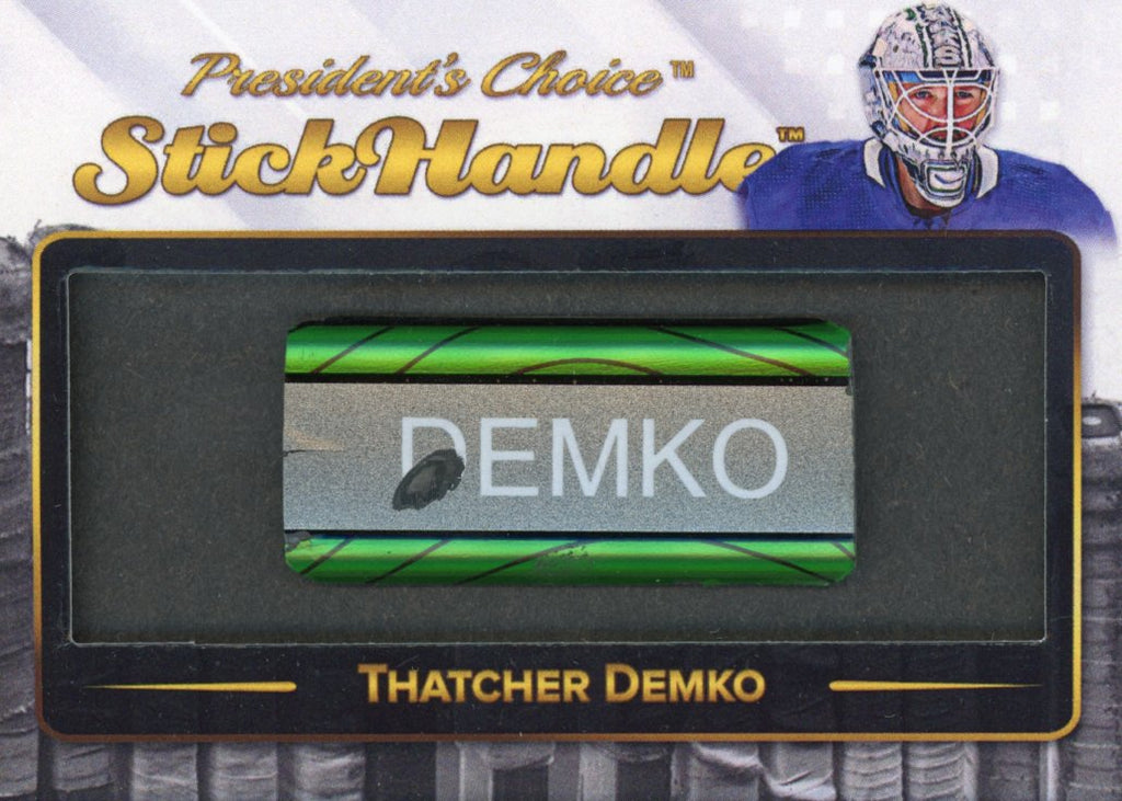 Thatcher Demko #2 StickHandle 1/1