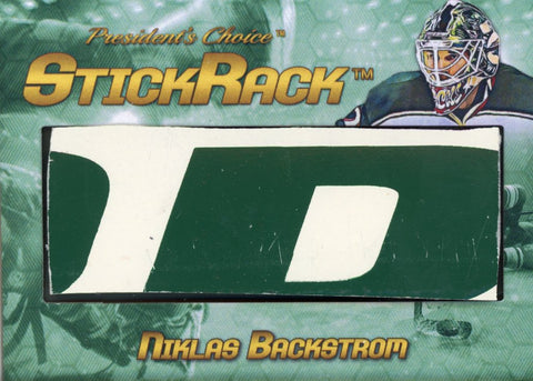 Niklas Backstrom StickRack 7/10