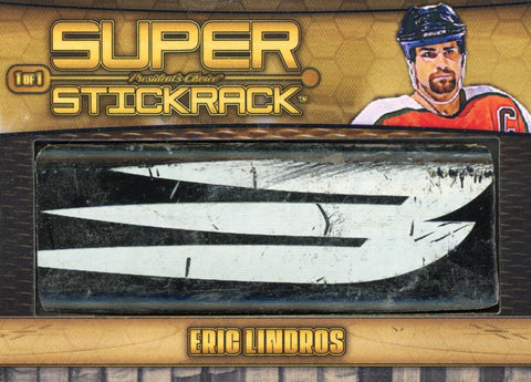 Eric Lindros (Flyers) Super StickRack 1/1