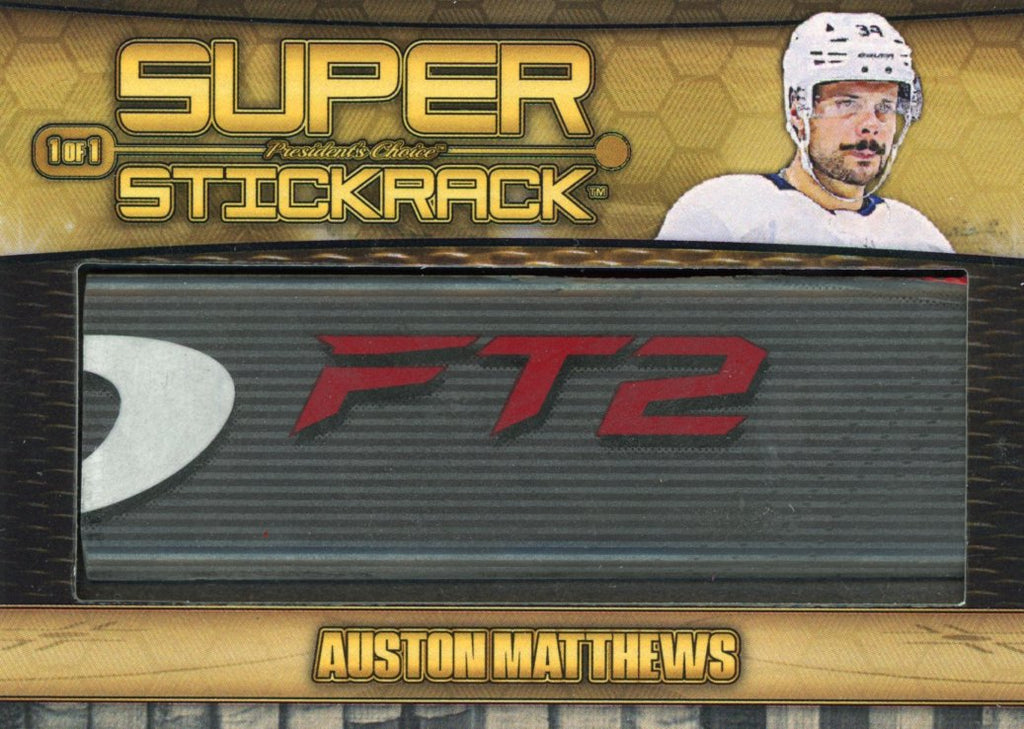Auston Matthews Super StickRack 1/1