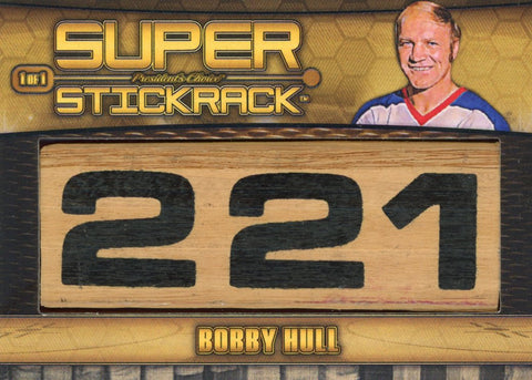 Bobby Hull #1 Super StickRack 1/1