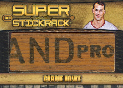 Gordie Howe Super StickRack 1/1