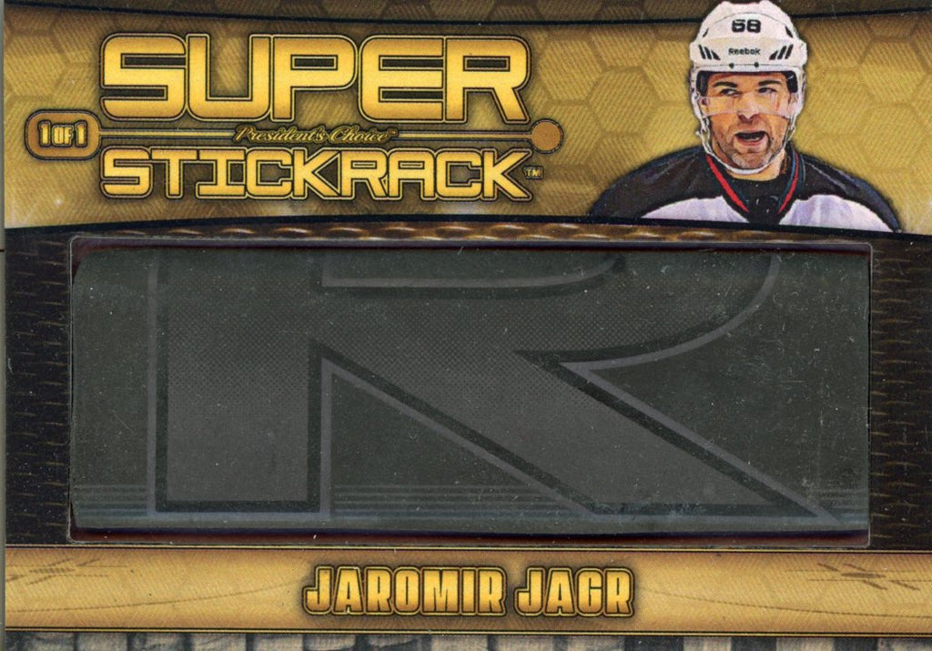Jaromir Jagr (Devils #1) Super StickRack 1/1