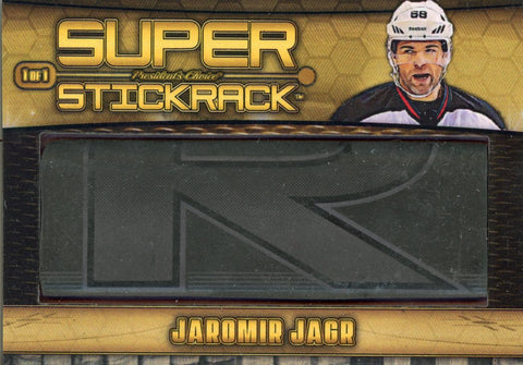Jaromir Jagr (Devils #1) Super StickRack 1/1