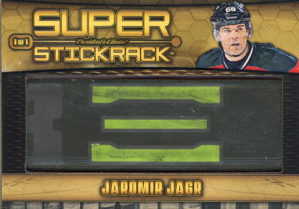 Jaromir Jagr (Devils #3) Super StickRack 1/1