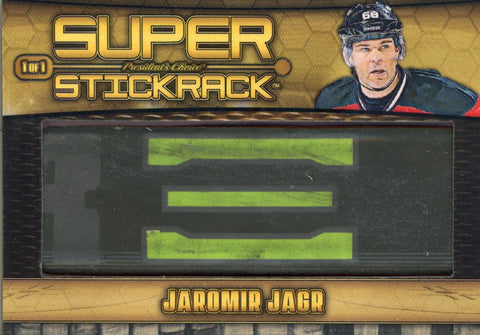 Jaromir Jagr (Devils #3) Super StickRack 1/1