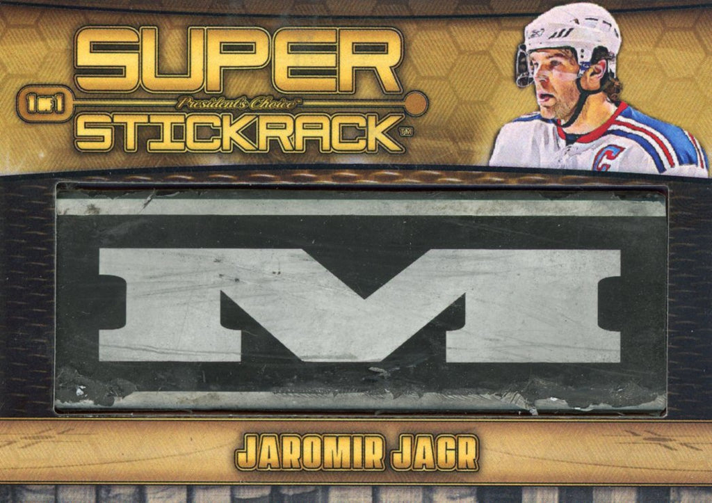 Jaromir Jagr (Rangers #2) Super StickRack 1/1