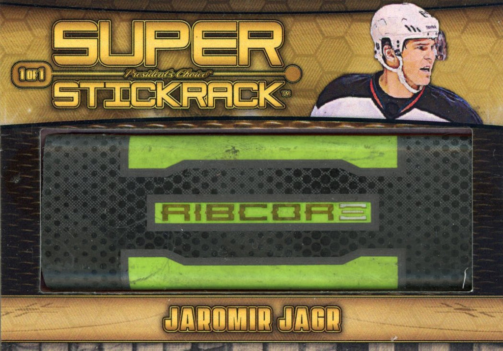 Jaromir Jagr (Devils #2) Super StickRack 1/1