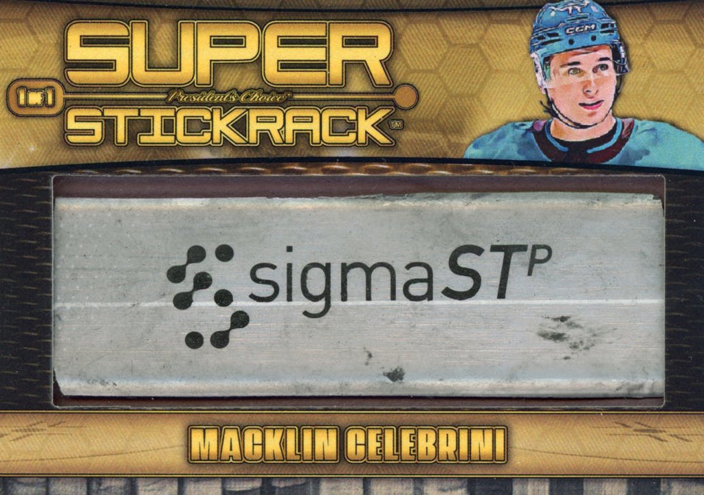 Macklin Celebrini #2 Super StickRack 1/1