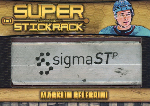 Macklin Celebrini #2 Super StickRack 1/1