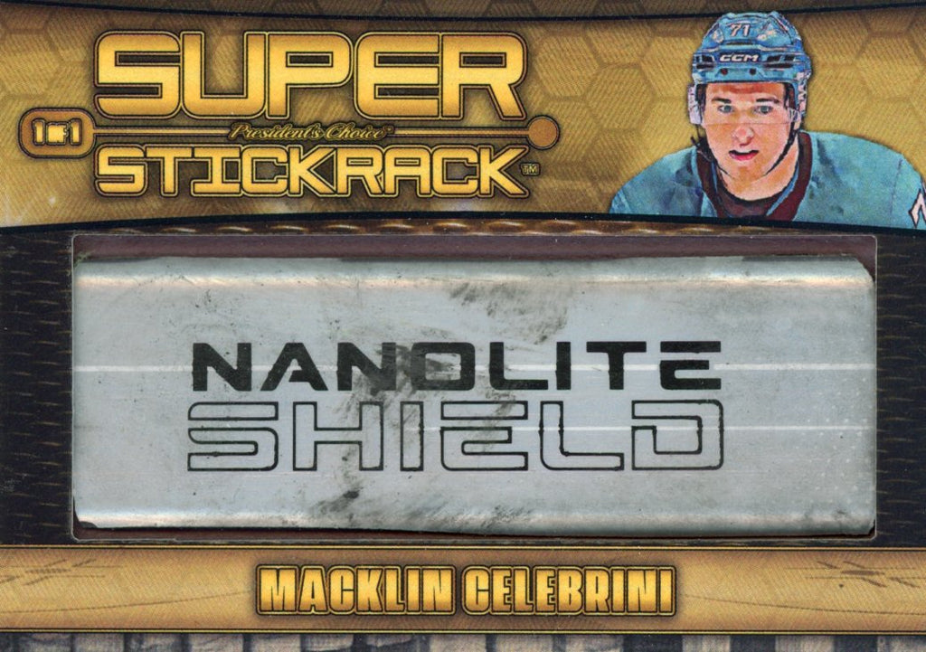 Macklin Celebrini #3 Super StickRack 1/1