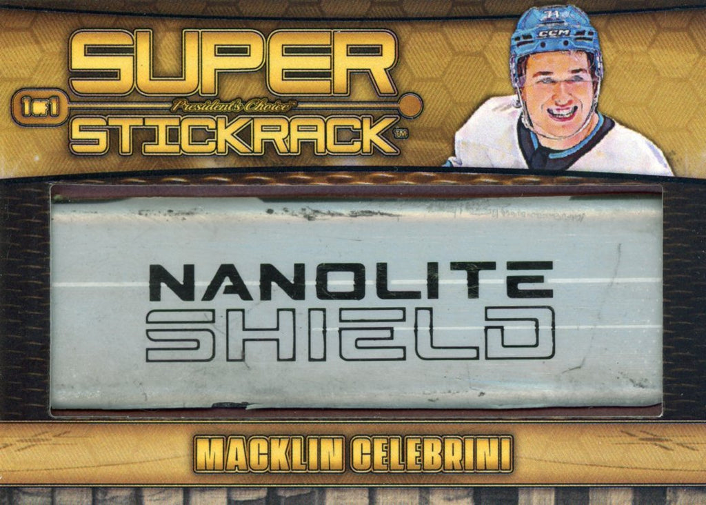 Macklin Celebrini Super StickRack 1/1