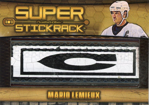 Mario Lemieux #2 Super StickRack 1/1