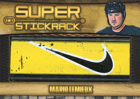 Mario Lemieux (Penguins) Super StickRack 1/1