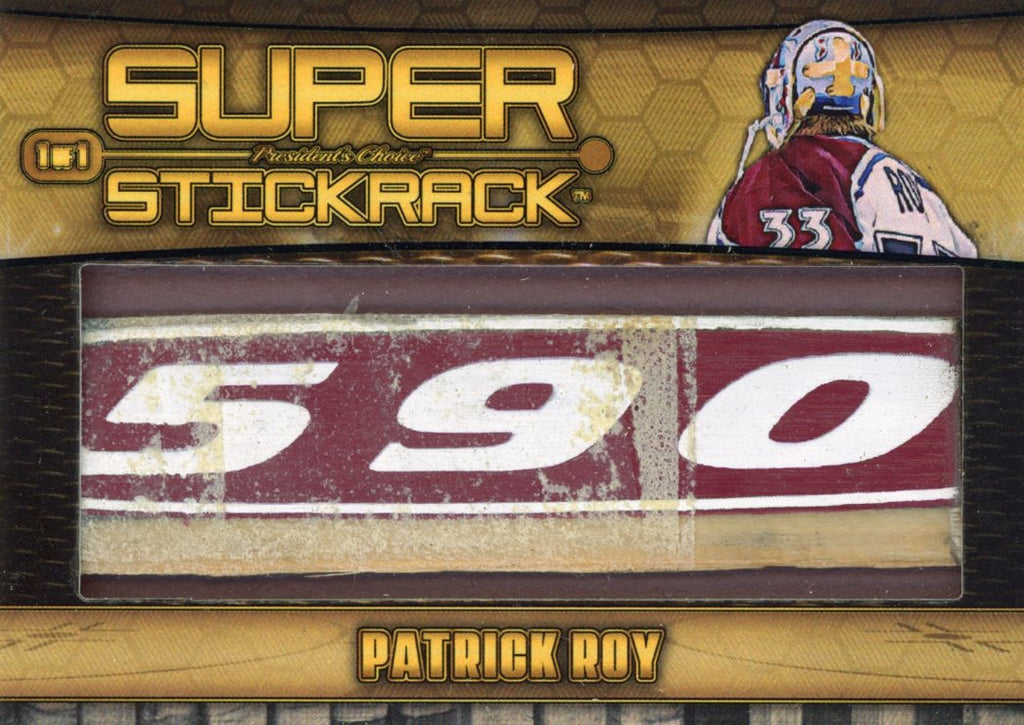 Patrick Roy (Avalanche) Super StickRack 1/1