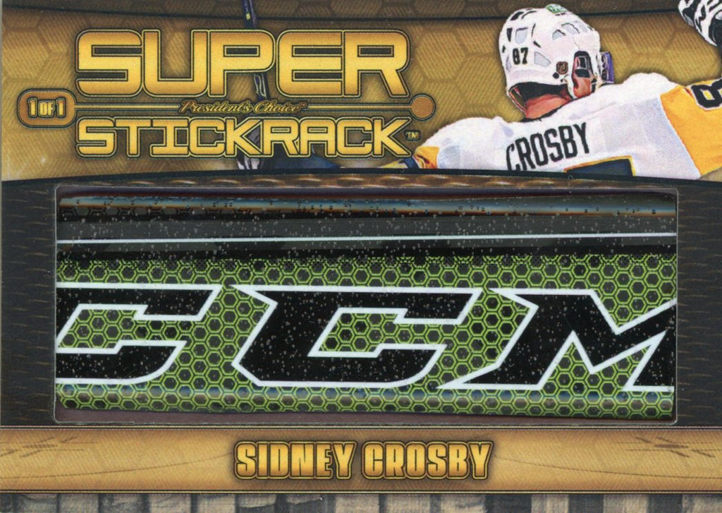 Sidney Crosby #1 Super StickRack 1/1