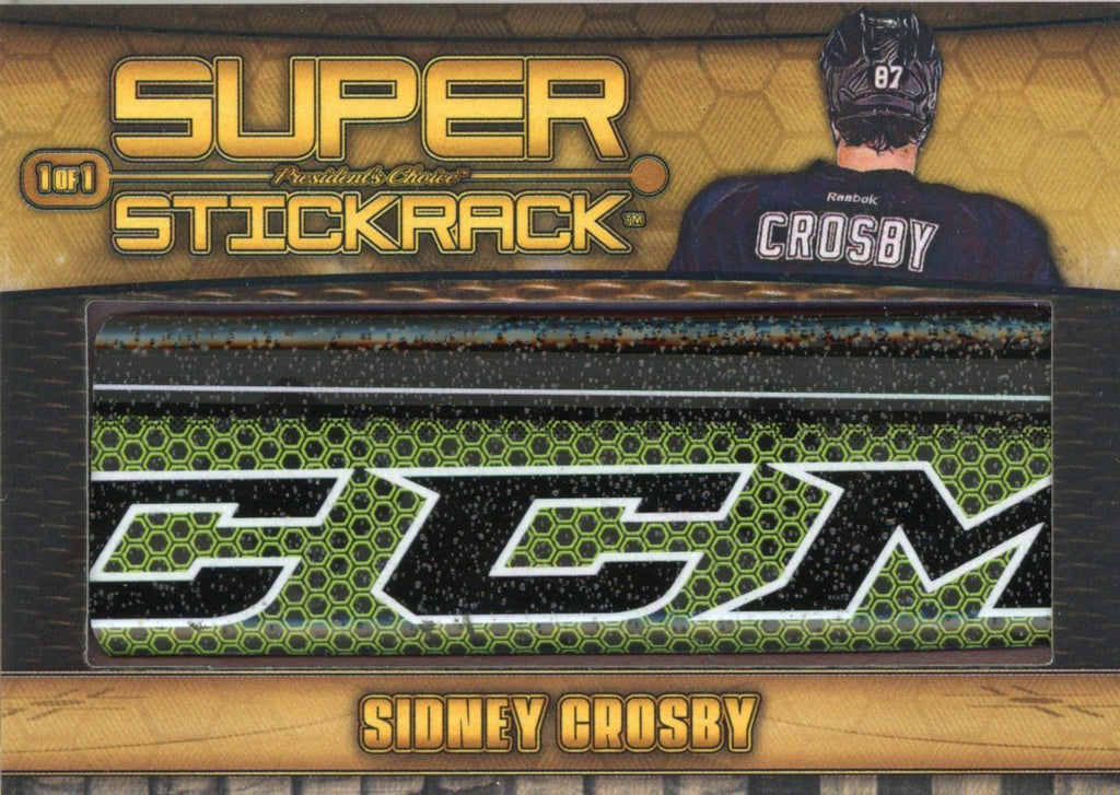 Sidney Crosby #2 Super StickRack 1/1