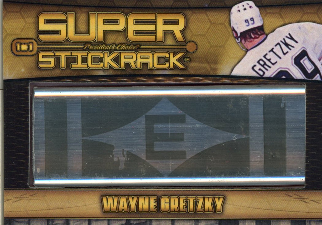 Wayne Gretzky (Kings #1) Super StickRack 1/1