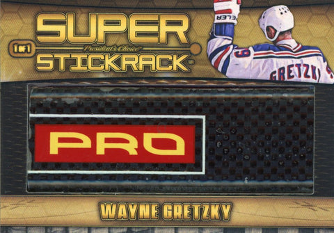 Wayne Gretzky (Rangers #2) Super StickRack 1/1