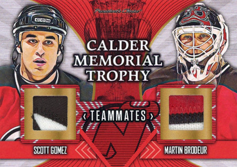 New Jersey Devils Scott Gomez & Martin Brodeur Teammates 1/5