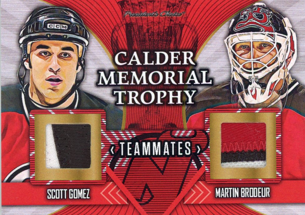 New Jersey Devils Scott Gomez & Martin Brodeur Teammates 4/5