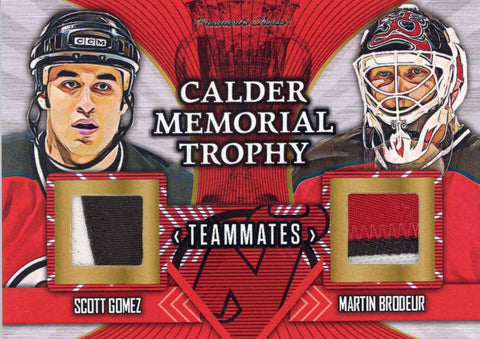 New Jersey Devils Scott Gomez & Martin Brodeur Teammates 4/5