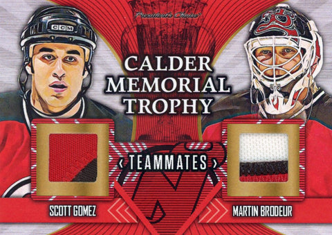 New Jersey Devils Scott Gomez & Martin Brodeur Teammates 5/5
