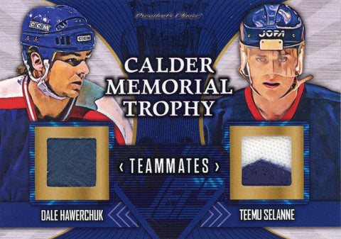 Winnipeg Jets Dale Hawerchuk & Teemu Selanne Teammates 1/5