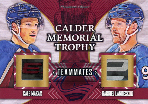Colorado Avalanche Cale Makar & Gabriel Landeskog Teammates 2/5
