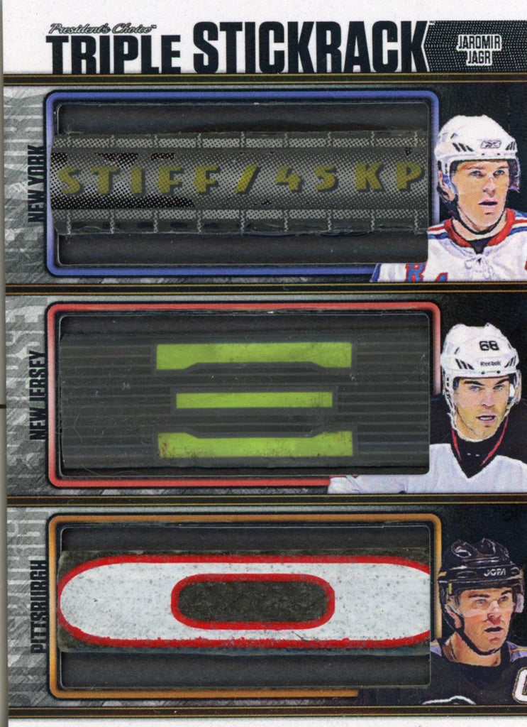 Jaromir Jagr Triple StickRack 1/1