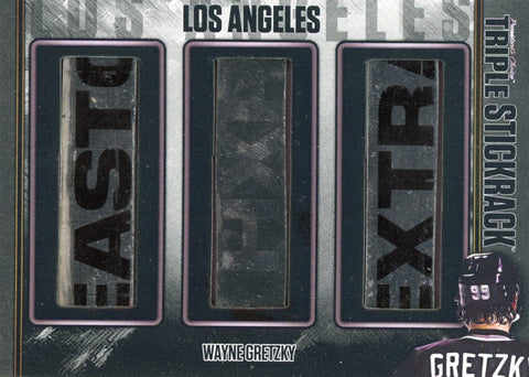 Wayne Gretzky (Kings) Triple StickRack 1/1