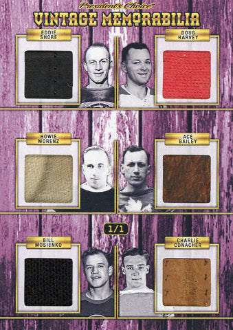 Shore, Harvey, Morenz, Bailey, Mosienko, Conacher Vintage Memorabilia 1/1