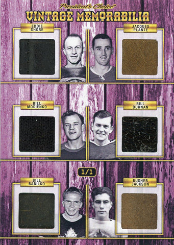 Shore, Plante, Mosienko, Durnan, Barilko, Jackson Vintage Memorabilia 1/1