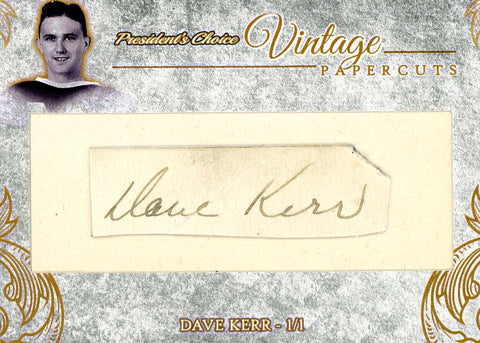 Dave Kerr Vintage PaperCuts 1/1
