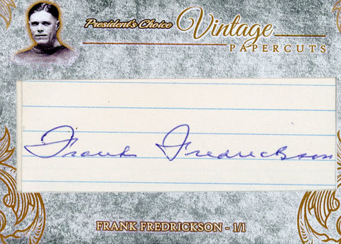 Frank Fredrickson Vintage PaperCuts 1/1