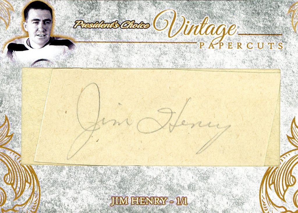 Jim Henry Vintage PaperCuts 1/1