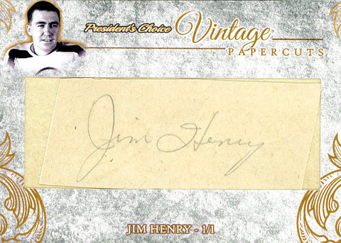 Jim Henry Vintage PaperCuts 1/1