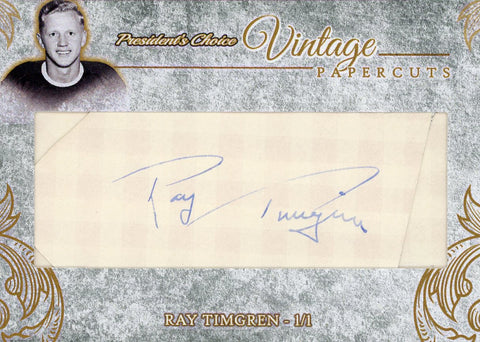 Ray Timgren Vintage PaperCuts 1/1