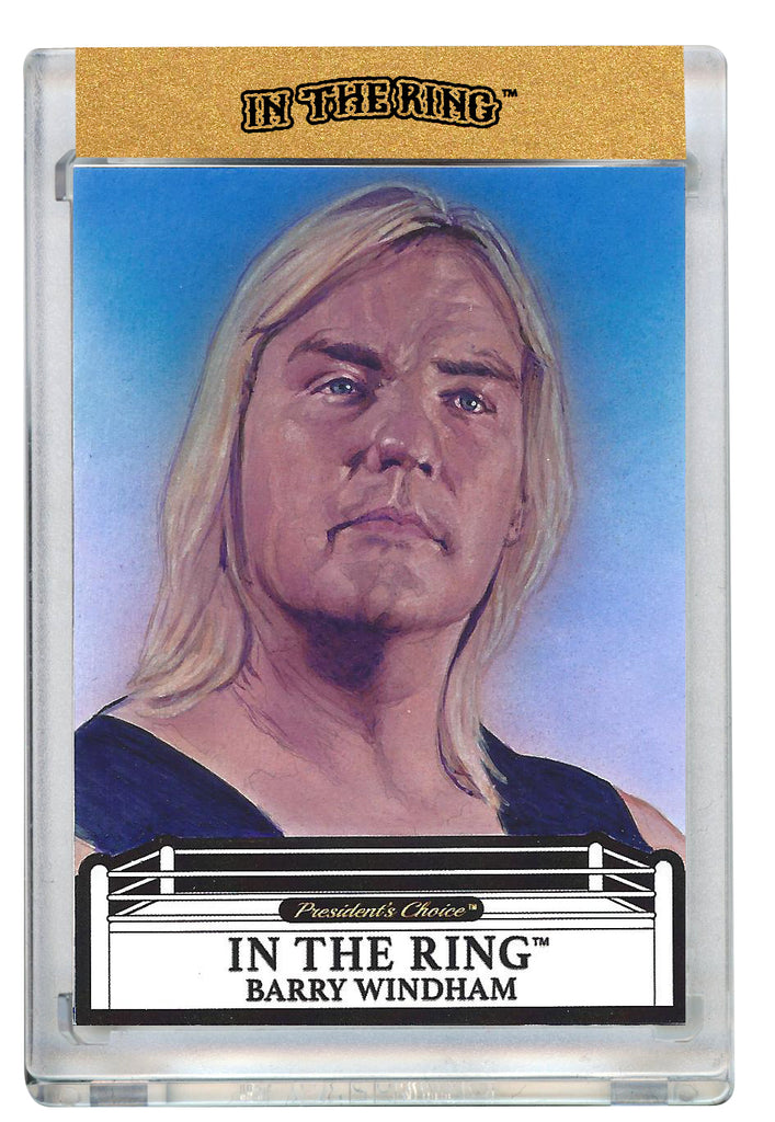 Barry Windham In The Ring Art Card 1 of 1