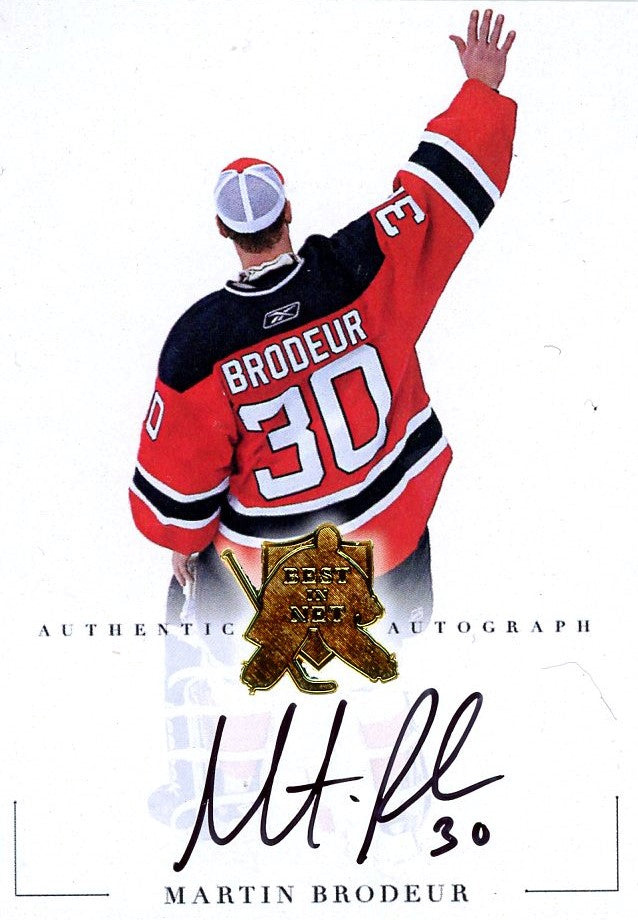 Martin Brodeur Cards, Rookie Cards and Autographed Memorabilia Guide