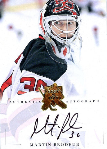 Martin Brodeur Autograph #3